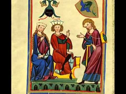 Napoli Aragonese - Anonimo Strambotto - Cor mio volunturioso. - Codex Manesse