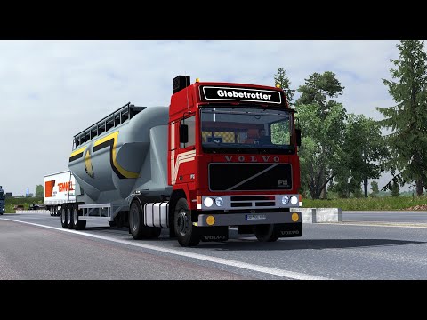 ETS2 1.35 RusMap 1.9.0 Volvo F12  Vitebsk to Borisoglebsk