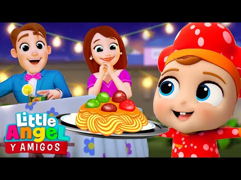 Papá Y Mamá Sorpresa 🥳 | Canciones Infantiles | Little Angel  Y Amigos