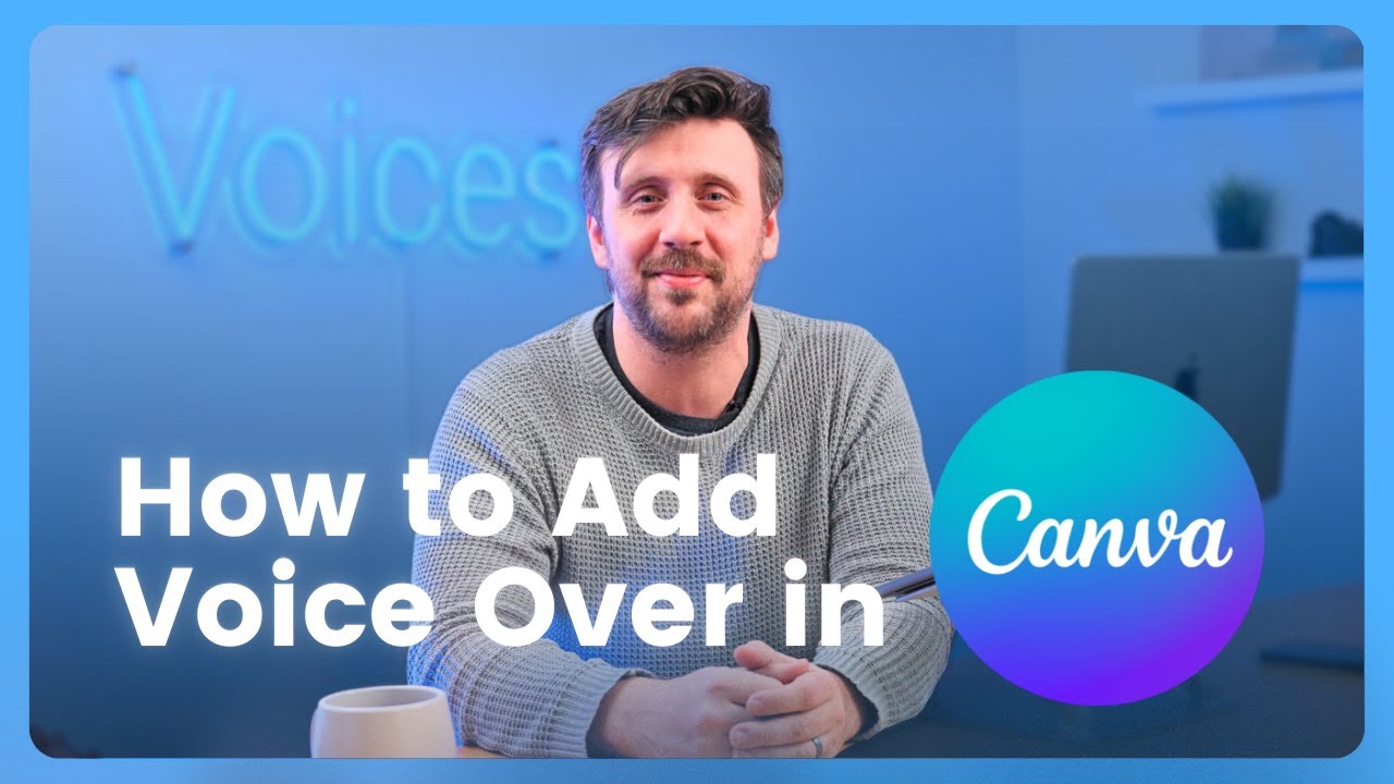 How to Add Voice Over in Canva (EASY TUTORIAL)