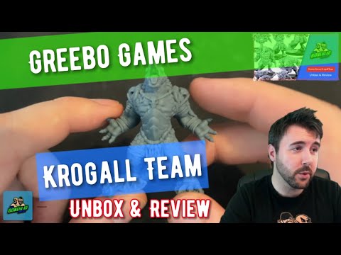 Greebo Games Krogall (Lizardmen) Team Unbox & Review | Blood Bowl (Bonehead Podcast)