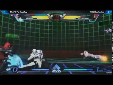 EVO2013 UMVC3 MH FGTV RayRay vs HAZ Brainpipe