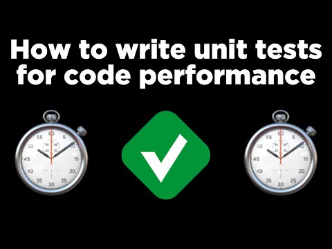 How to write Unit Tests for Code Performance in Xcode ⏱️ thumbnail