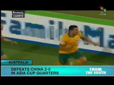 Australia beats China 2-0 in Asian Cup quarter-final