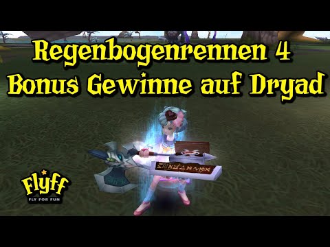 Let's Play Flyff [Slayer, Level 130-H] 1262 - Regenbogenrennen Event: 4 Bonus Gewinne auf Dryad