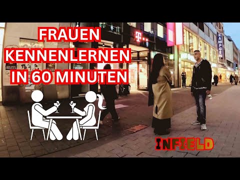 LIVE FLIRT- Frauen kennenlernen in 60 Minuten-Daygame in Aachen-Infield deutsch-Frauen ansprechen 