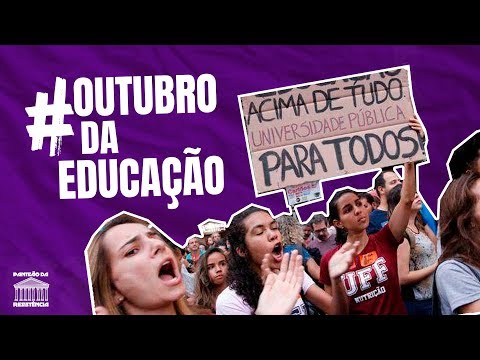Paralisação Pela Educação 3 de Outubro Estudantes se Mobilizam ato dia 3 OUTUBRO #NasRuaPeloBrasil