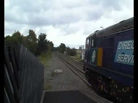 DRS Class 20s, 20308 & 20312, 1Z42 at Tamworth High Level (27th August 2012)