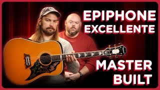 Video thumbnail for A Unique Epiphone Masterbilt Acoustic for the Stylish Strummer | Excellente by Alamo Music Center