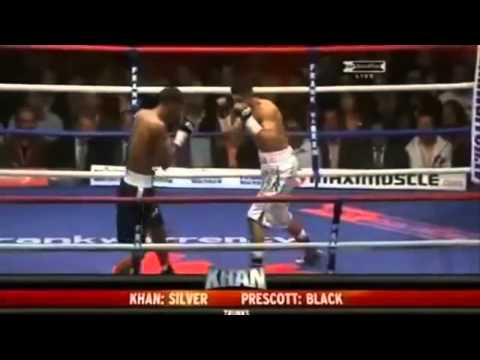 Amir Khan Knocked out in 30 seconds vs Breidis Prescott