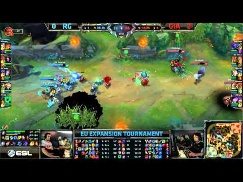 GIA vs RG   Game 3   EU Expansion Tournament, Decider Match   Giants vs Reason Gaming VOD