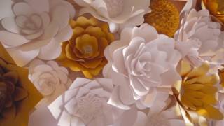 Glamorous Custom Flower Backdrops for Rent