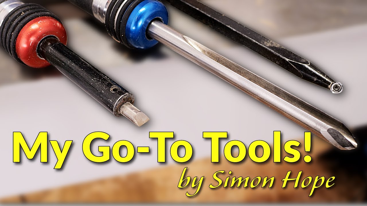 My Top 3 Must-Have Tools for Woodturning - by Simon Hope