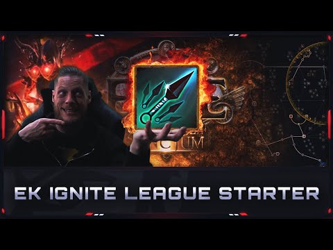 [PATH OF EXILE | 3.20] – EK (ETHEREAL KNIVES) IGNITE ELEMENTALIST – MY LEAGUE STARTER!