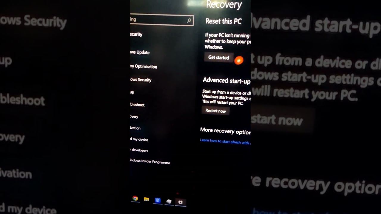How to Reset Windows 10💡 #shorts #reset