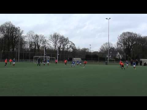 8-2-2014 BFC E1-De Meern E1 2-6 mooie aanval assist Robin doelpunt Nicklas