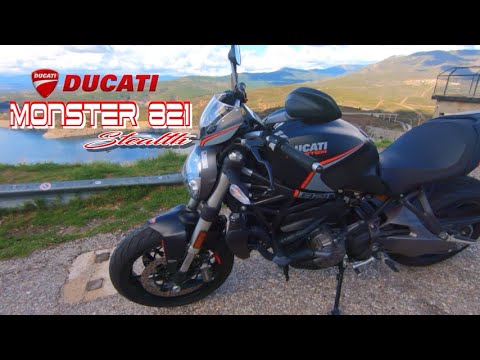2019 Ducati Monster 821 Stealth with Termignoni exhaust I QUICKSHIFTER l Brembo Brakes l TFT Screen