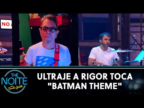 Ultraje a Rigor toca "Batman Theme" | The Noite (02/11/20)
