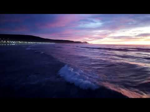 Amancer en Rada Tilly, Chubut. Patagonia Argentina