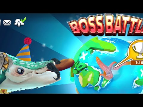 Whale Shark 🐋 vs 🦑 Colossal Squid ! - Hungry Shark World