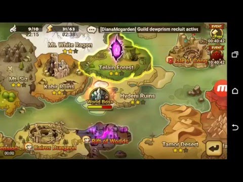 Summoners War: Telain Forest Dimensional Rift Normal