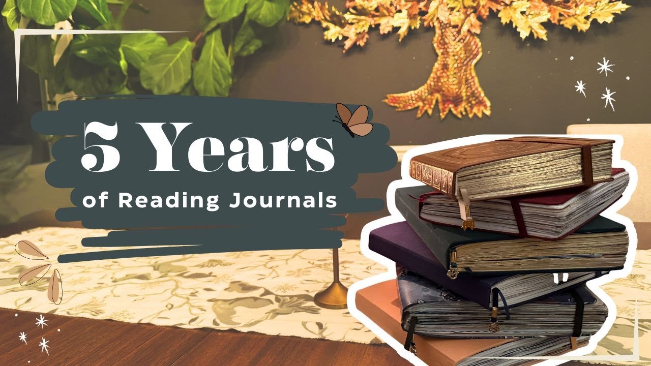 🌈 Flipping Through ALL My Reading Journals (2021–2025) | My Book Journal Evolution