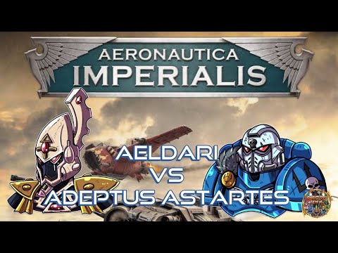 Aeronautica Imperialis Battle Report: Aeldari vs Adeptus Astartes