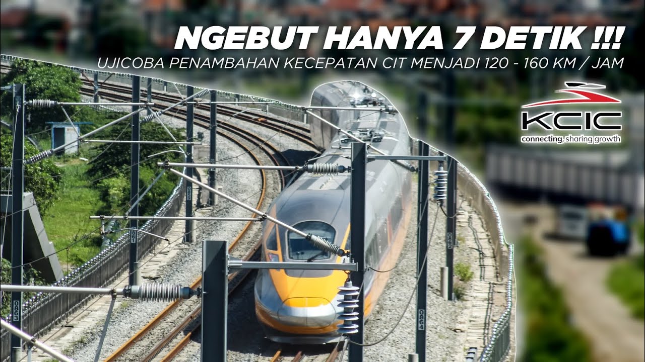 SEGINI AJA UDAH NGEBUT, APALAGI NANTI PAS UJI KECEPATAN MAKSIMAL | Train Videography