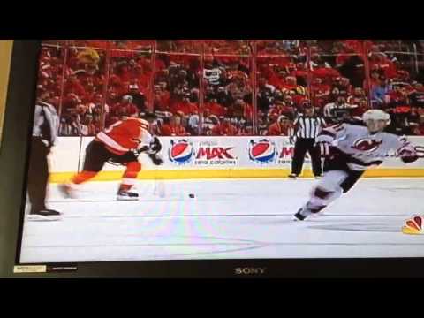 Daniel Briere Breakaway Goal to Tie Game