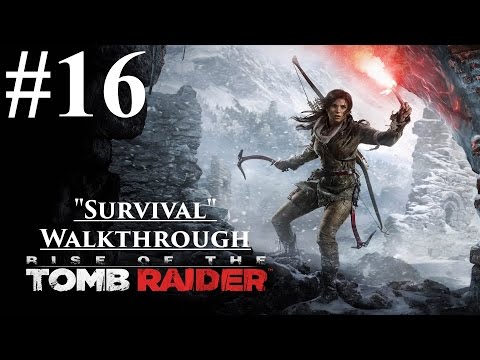 Rise Of The Tomb Raider - Walkthrough - (Survivor) Part 16 "UnBEARable" (All Collectibles)