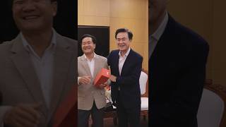 썬타누 탐마봉 라오스 보리캄사이주지사와 접견  #라오스 #순방 #충남 #충청남도 #해외순방