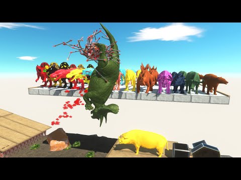 who can pass trap steel tentacle ball | 🦖Animal Revolt Battle Simulator🦕