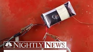 Samsung Battery Recall Draws More Attention To Smartphone Fires | NBC Nightly Ne