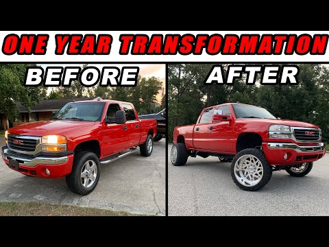 CLEANEST 1 YEAR TRANSFORMATION OF MY DURAMAX TRUCK BUILD! | LLY |
