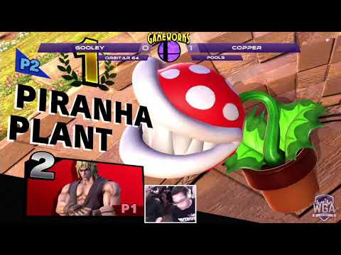 Gooley (Ken) vs Copper (Piranha Plant) - Orbitar 64 - Pools