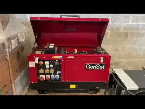 Démarrage et contrôle d’un groupe électrogène GenSet 20 kVa YANMAR