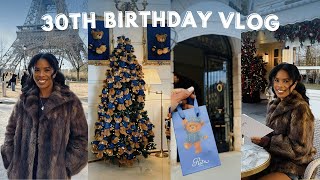 Paris for my Birthday Vlogmas pt. 1 (vintage haul, photoshoot, French pharmacy)