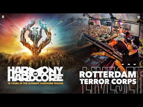 Rotterdam Terror Corps live at Harmony of Hardcore 2022 15 Years of the Ultimate Hardcore Feeling