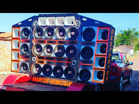 CARRETINHA DESTROYER DE DARCINÓPOLIS-TO ALTO FALANTES KS E MODULOS TARAMPS