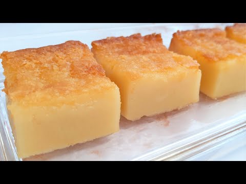 Butter Mochi | Chewy Mochi Cake | Easy, One Bowl Recipe