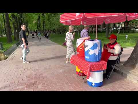 QUIRGIZISTÃO/BISHKEK WALK, 4K, Vou contar sobre a Ásia/Como você pode viajar