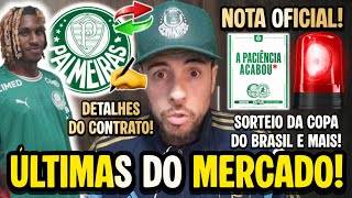 MEIA PORTUGUÊS ASSINA COM PALMEIRAS! MANCHA PEDE ABEL FORA? NEGOCIAÇÕES ENCAMINHADAS NO VERDÃO; E+