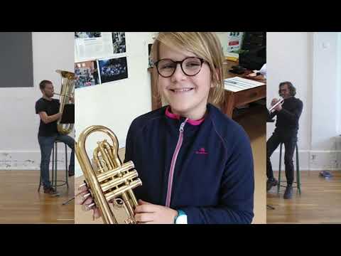 vidéo d'élève} Corentin nous présente son instrument : Le saxophone !