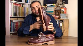 Timberland Men's 3-Eye Lug Handsewn Boat Shoe  #timberland #shoes #classic #ayak