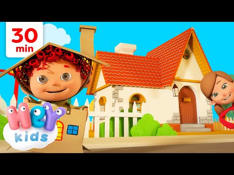 Yo Tengo Una Casita y Más! | 30 minutos | Canción de Baile | HeyKids - Canciones infantiles