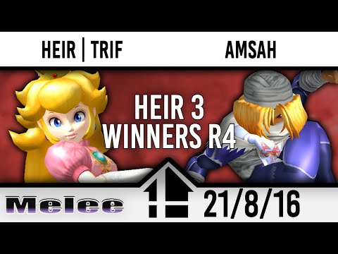 Heir III Winners R4 - Heir | Trif (Peach) vs Amsah (Sheik, Fox)