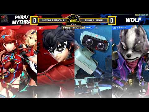 CNB #335   SSBU   Winners Semifinals Doubles   PokefanZ & Joshathan Gamer vs  Conman & Lagiakai
