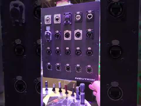 XLR and etherCON Connectors - NAB SHOW 2022