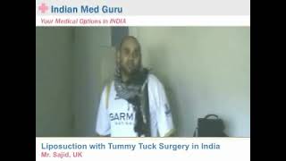 Mr. Sajid, UK patient video testimonial India