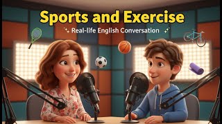 🏃♀️ Sports and Exercise | Real-life English Conversation for Beginners | SpeakUp English